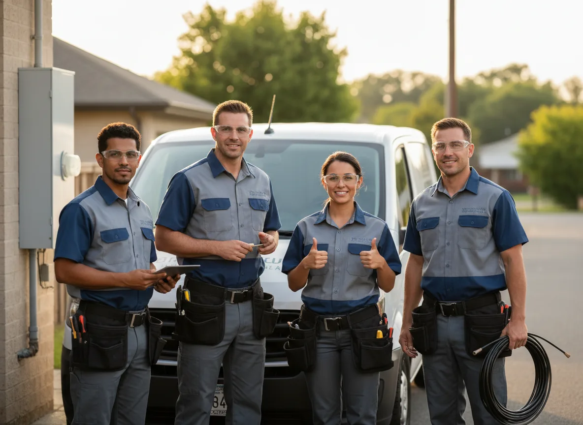 Residential electrical contractor serving homeowners in Hunter, OK